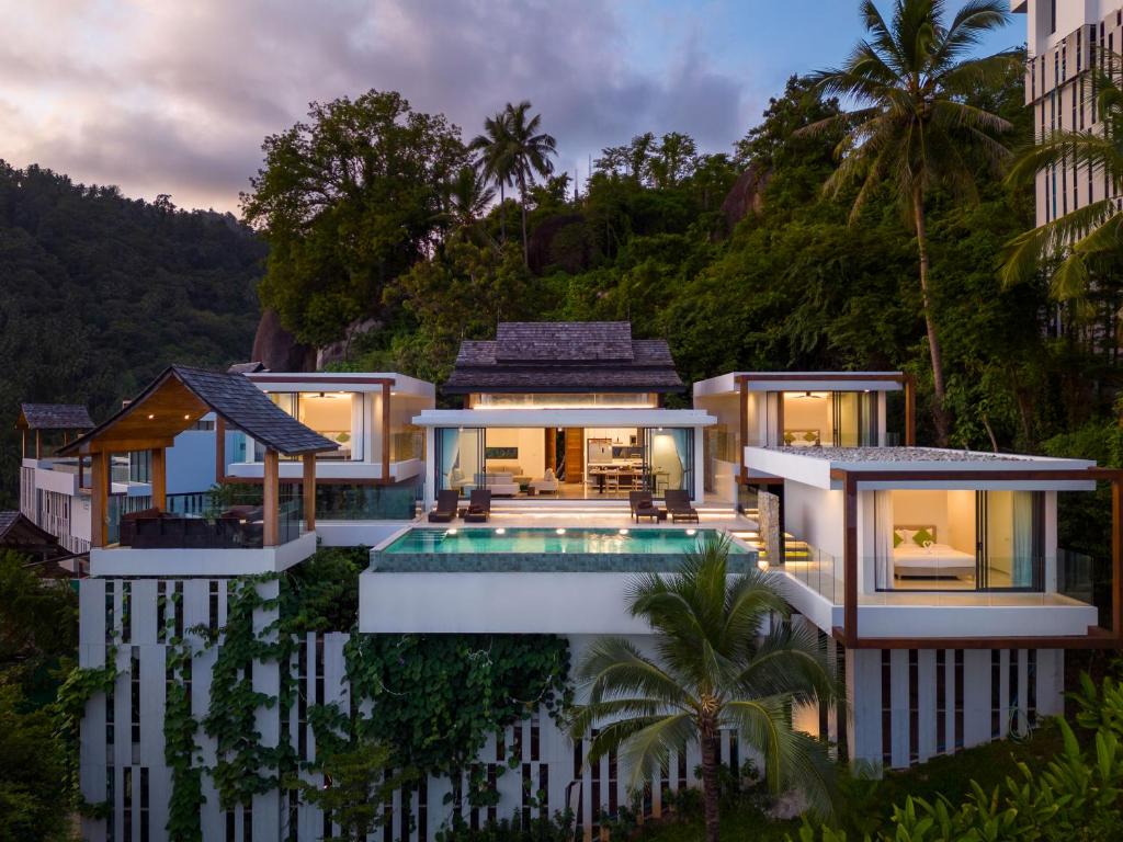 Samui Relax Airfreshing Privacy Modern Luxury Seaview Natural Rainforest Infinity Pool Villa With 3 Beds Suits With Housekeeper Samui Relax Airfreshing Privacy Modern Luxury Seaview Natural Rainforest Infinity Pool Villa With 3 Beds Suits With Housekeeper
