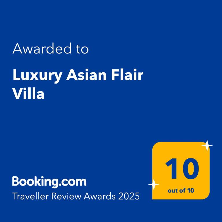 Luxury Asian Flair Villa Luxury Asian Flair Villa