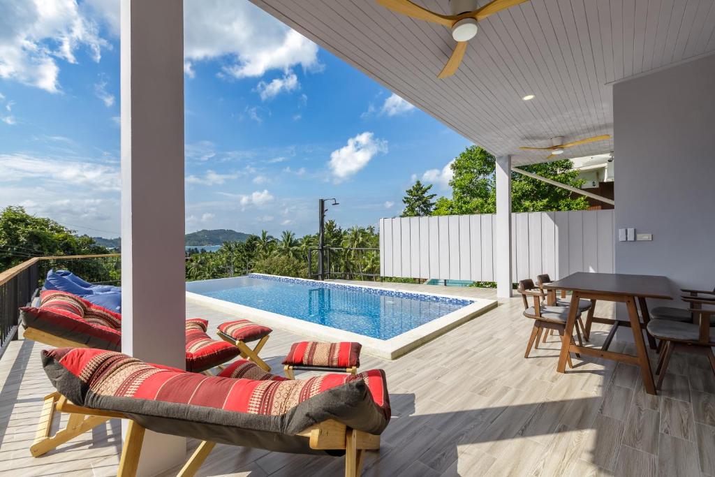Villa primor Chaloklum 3BR with pool Koh phangan