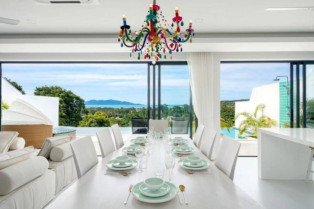 X Villa Luxury Bophut 3BR Seaview Pool Villa