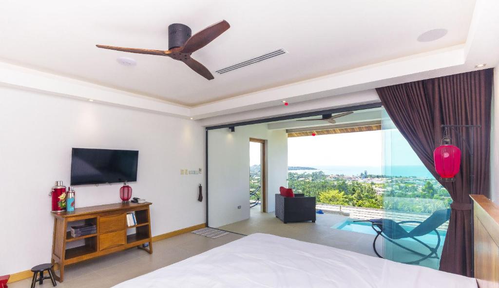 Awesome sea view pool studio A - 2 people - Lamai Bay View - Koh Samui