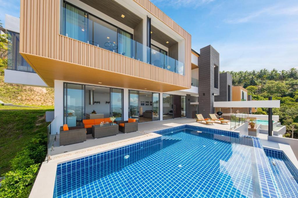 Luxury Verano Residence 3 Bedroom Seaview Villa Chaweng Noi Luxury Verano Residence 3 Bedroom Seaview Villa Chaweng Noi